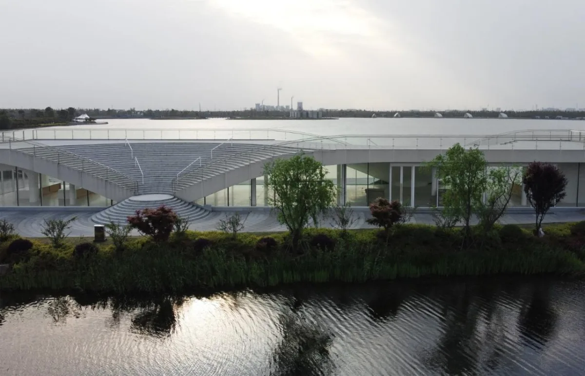 BIM建筑|银杏天鹅湖游船码头 / 禾下建筑