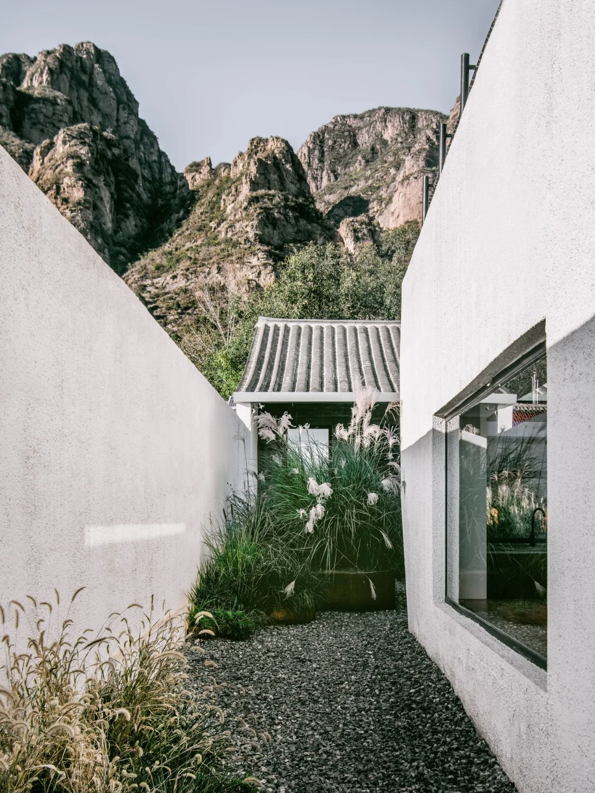 BIM建筑|孪生院子民宿 / 也似建筑