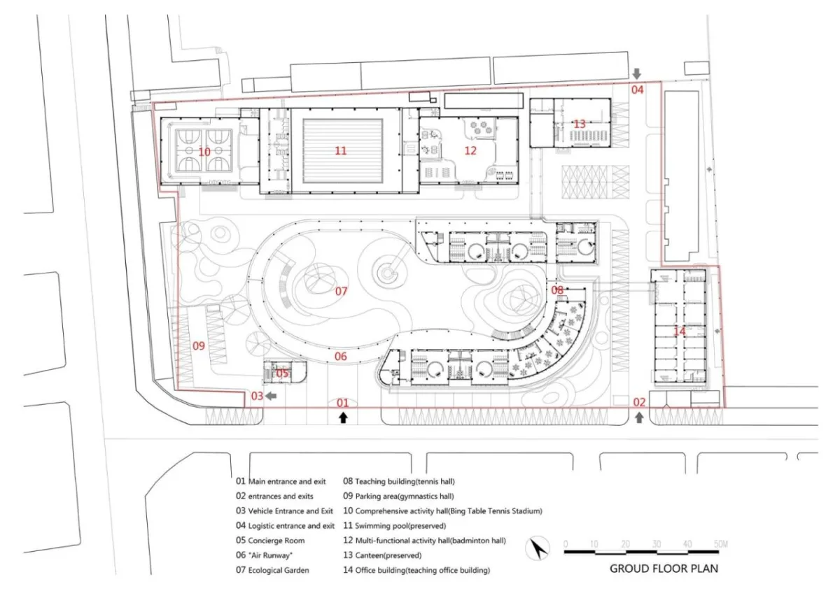 BIM建筑|云南省玉溪市第一幼儿园教育集团桂山园更新 / 上海思序建筑规划设计