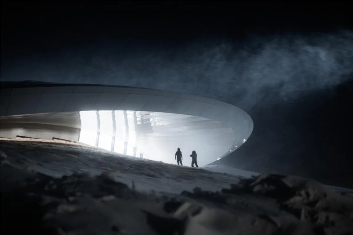 BIM建筑| 雪山下的帐篷 | MAD设计亚布力企业家论坛永久会址建成