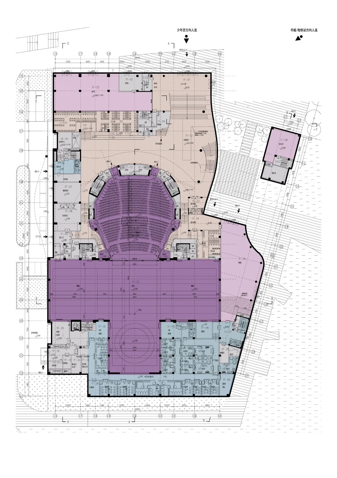 BIM建筑|深圳宝安文化区演艺中心 / 严迅奇建筑师事务所