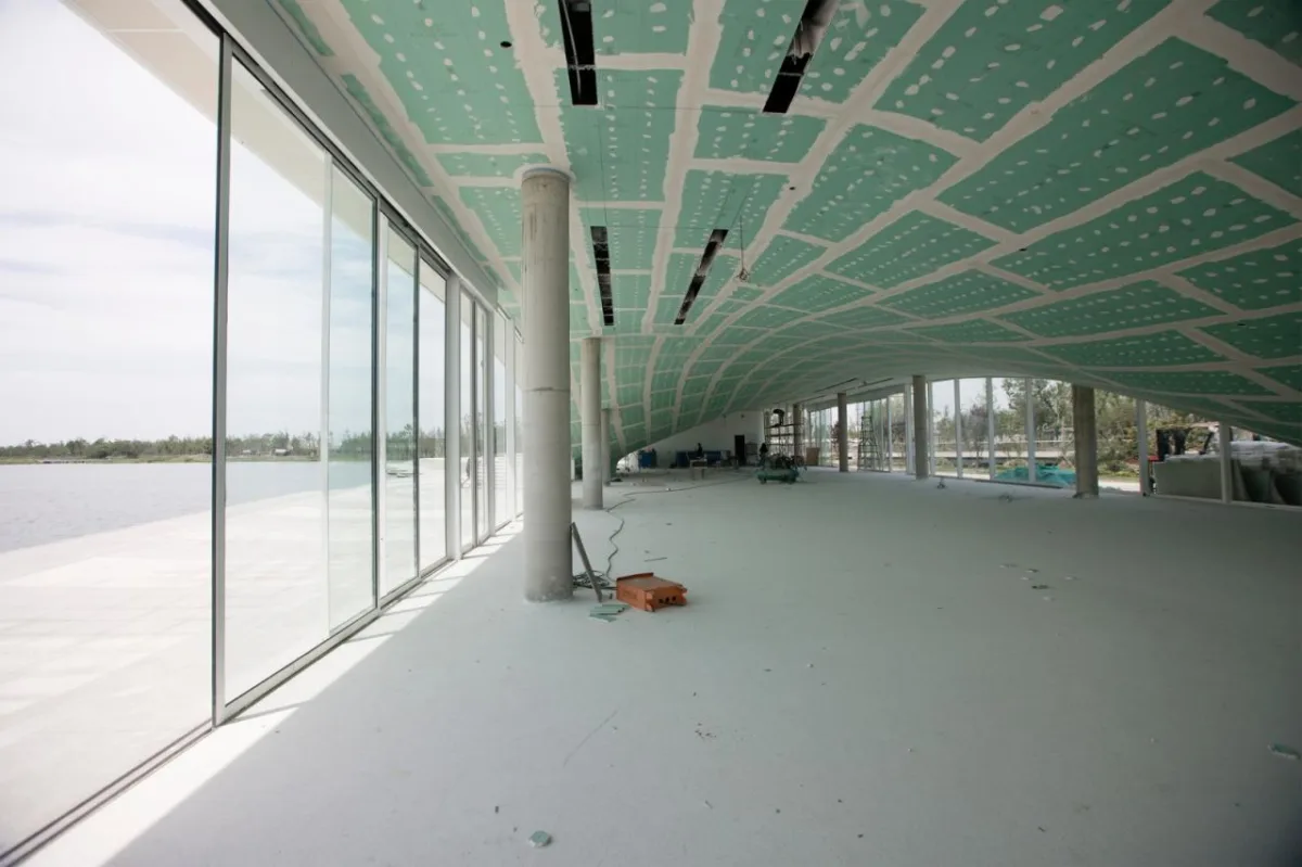 BIM建筑|银杏天鹅湖游船码头 / 禾下建筑