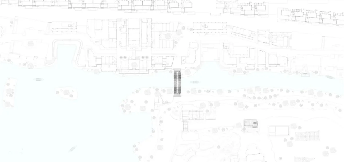 BIM建筑|古劳水乡木桥 / 罗宇杰工作室