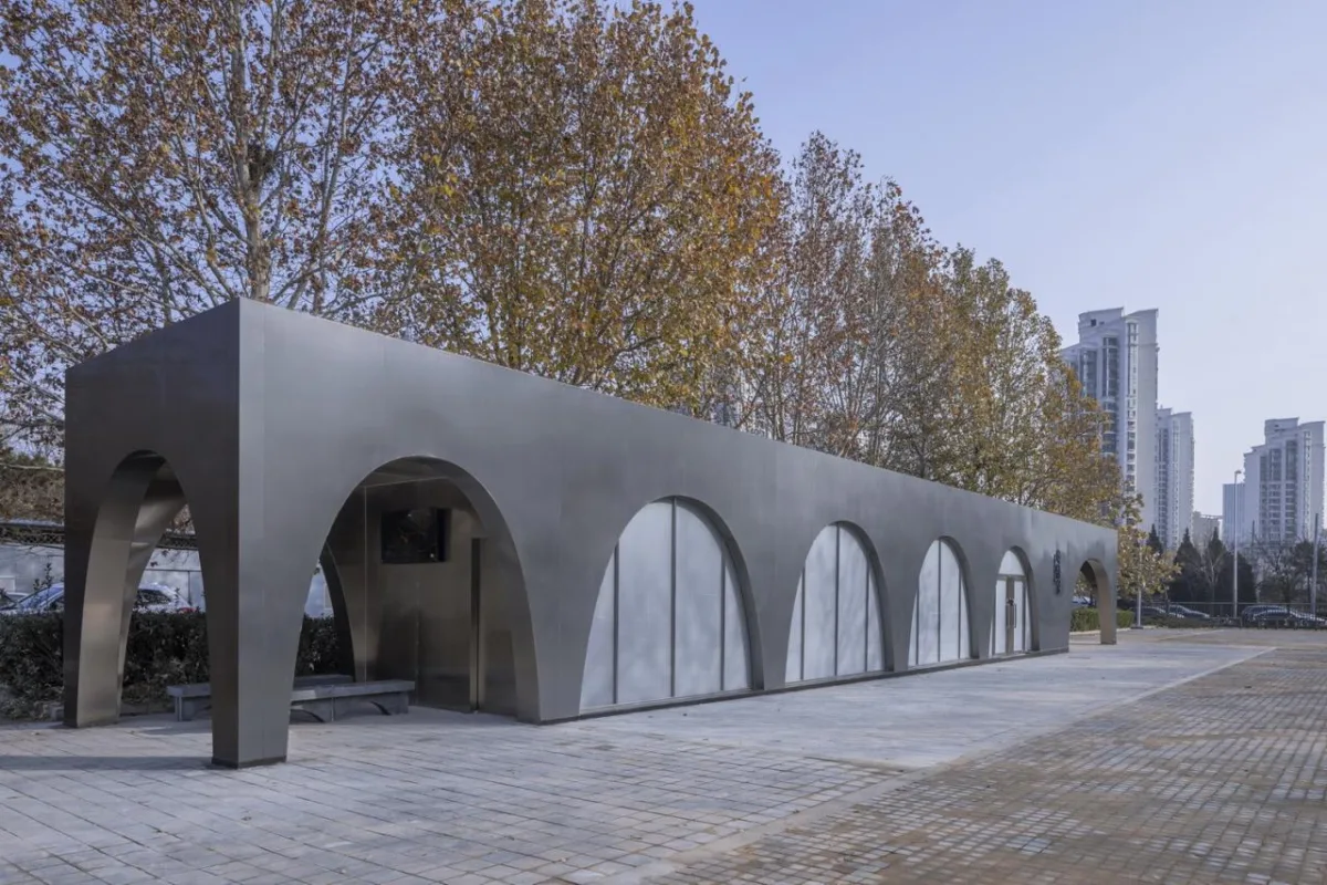 BIM建筑|北京奥林匹克森林公园跑者服务站 / TEMP建筑设计工作室
