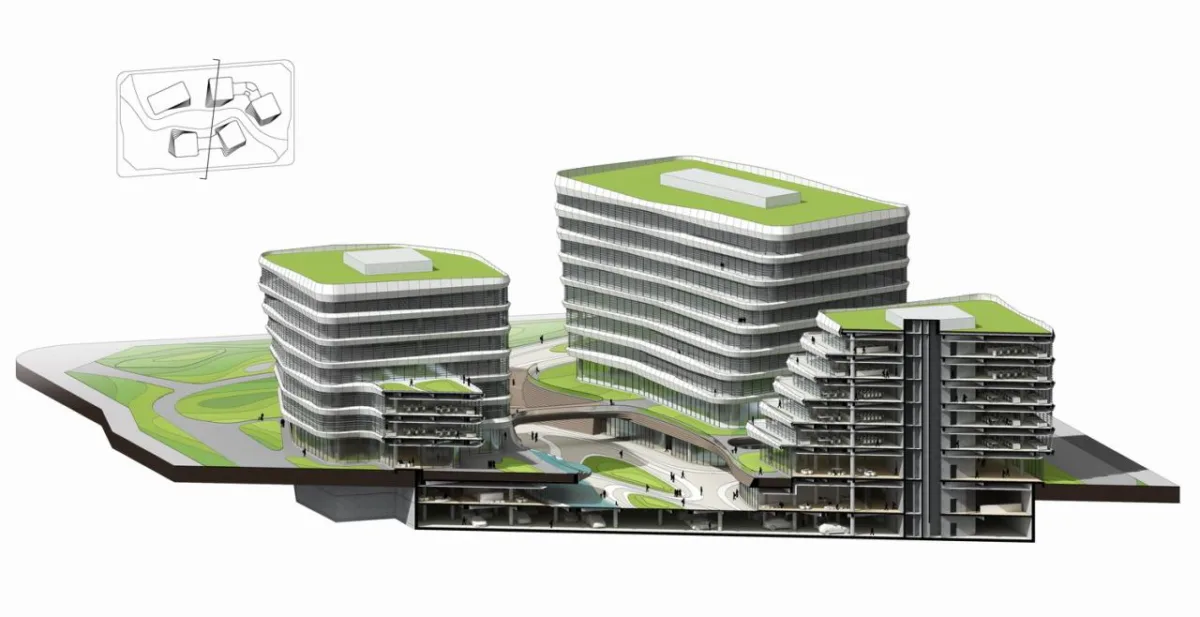 BIM建筑|西山智谷——北京协同创新园 / CAA建筑事务所