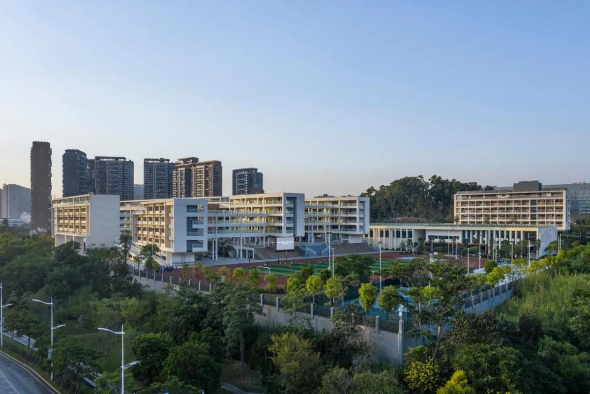 BIM建筑|深圳光明新区凤凰学校 / 深圳大学建筑设计研究院“钟中+钟波涛”工作室