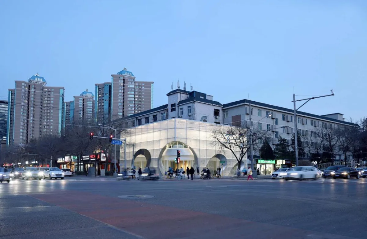 BIM建筑|冰晶盒子，亚运村街道办事处改造 / 中国建筑设计研究院
