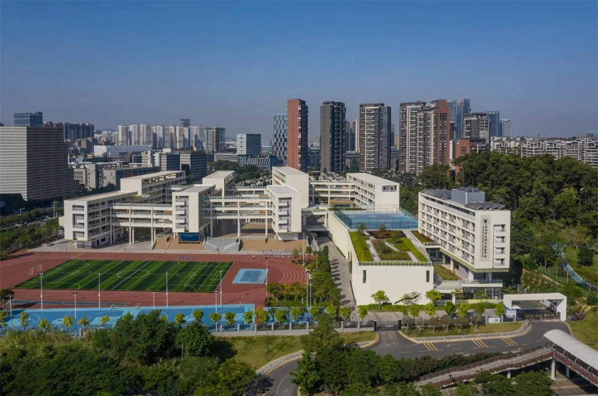 BIM建筑|深圳光明新区凤凰学校 / 深圳大学建筑设计研究院“钟中+钟波涛”工作室