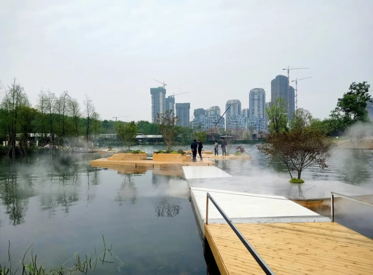 BIM建筑|成都麓湖天空浮岛 / unarchitecte