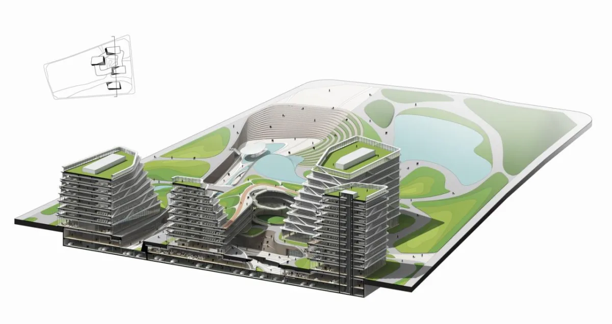 BIM建筑|西山智谷——北京协同创新园 / CAA建筑事务所