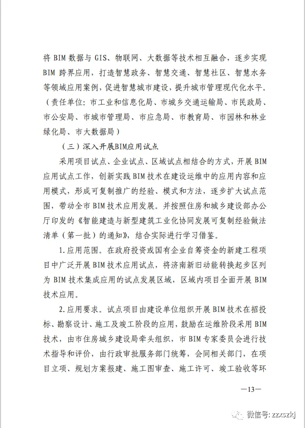BIM新闻|关于印发《关于促进济南市建筑信息模型（BIM）技术集成 应用发展的实施意见》的通知