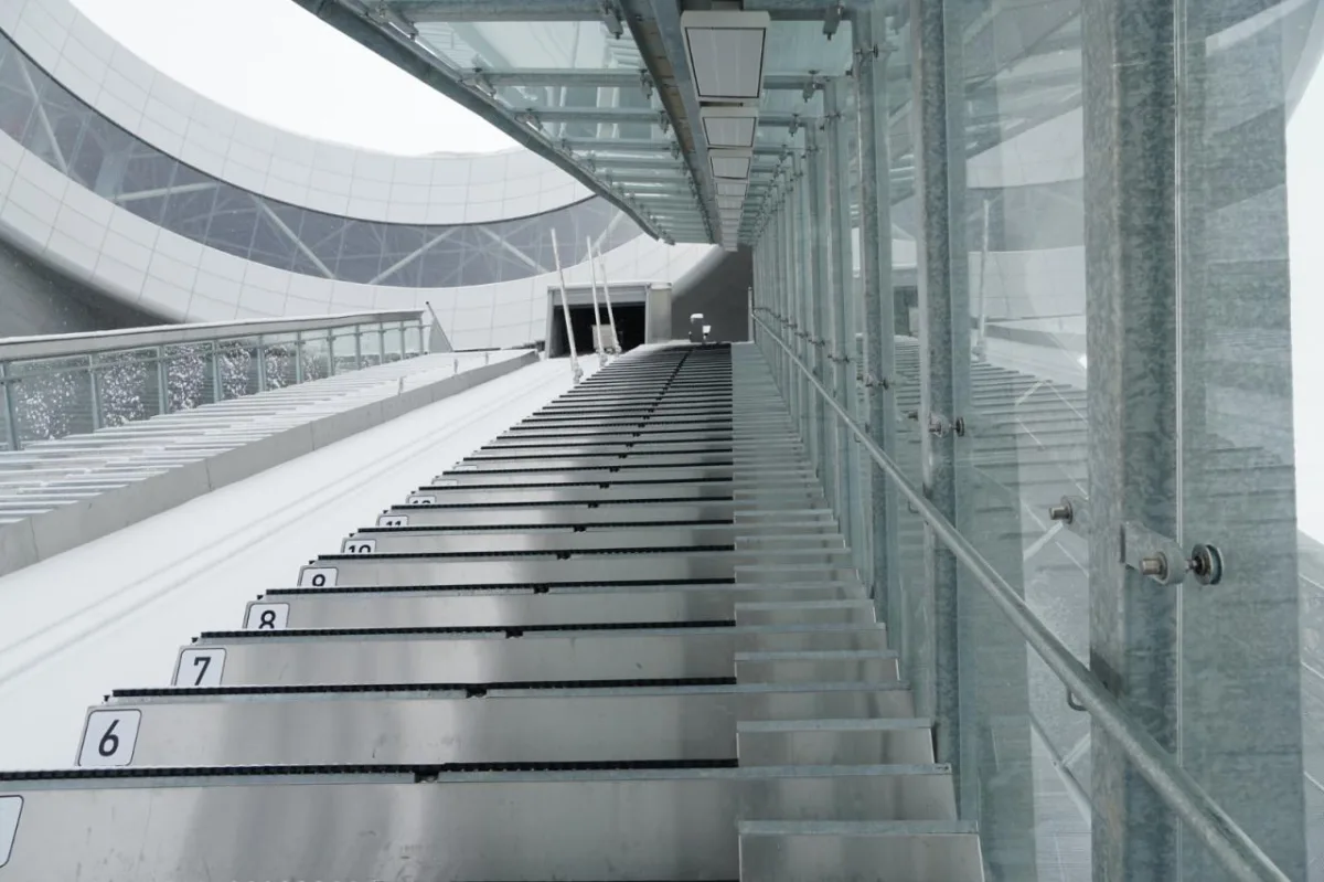 BIM建筑|国家跳台滑雪中心 / THAD 清华大学建筑设计研究院