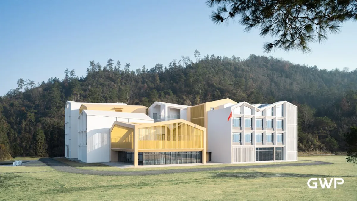 BIM建筑|临风展翼，载梦启航——临安风之谷国际营地 / GWP