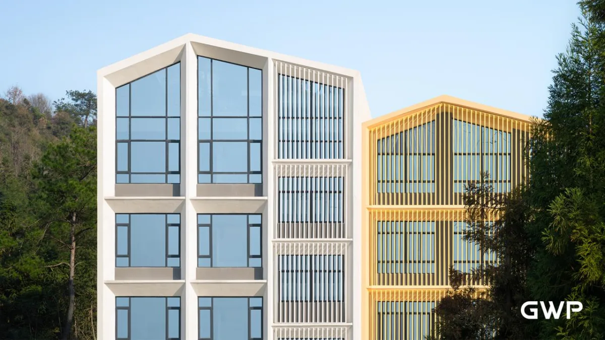 BIM建筑|临风展翼，载梦启航——临安风之谷国际营地 / GWP