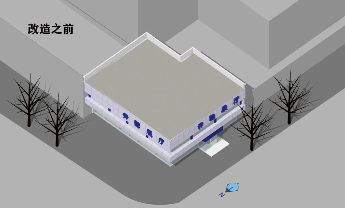 BIM建筑|冰晶盒子，亚运村街道办事处改造 / 中国建筑设计研究院