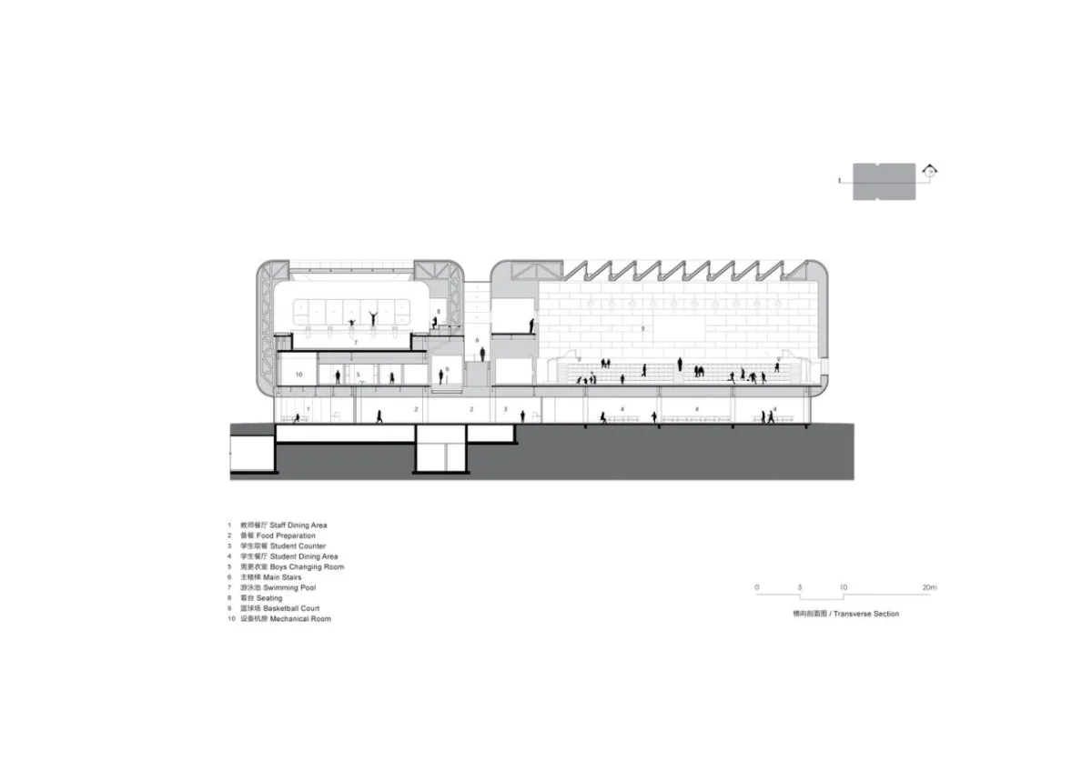 BIM建筑|上海青浦平和运动中心 / OPEN建筑事务所