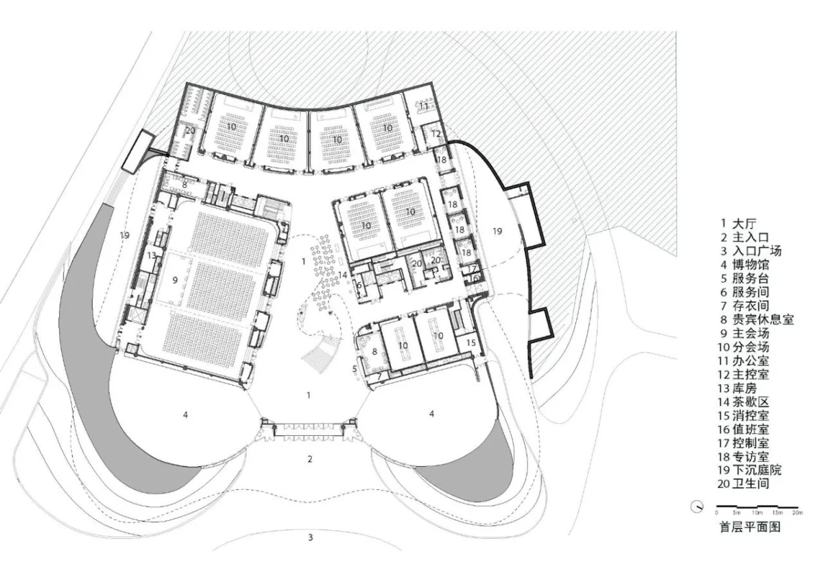 BIM建筑| 雪山下的帐篷 | MAD设计亚布力企业家论坛永久会址建成