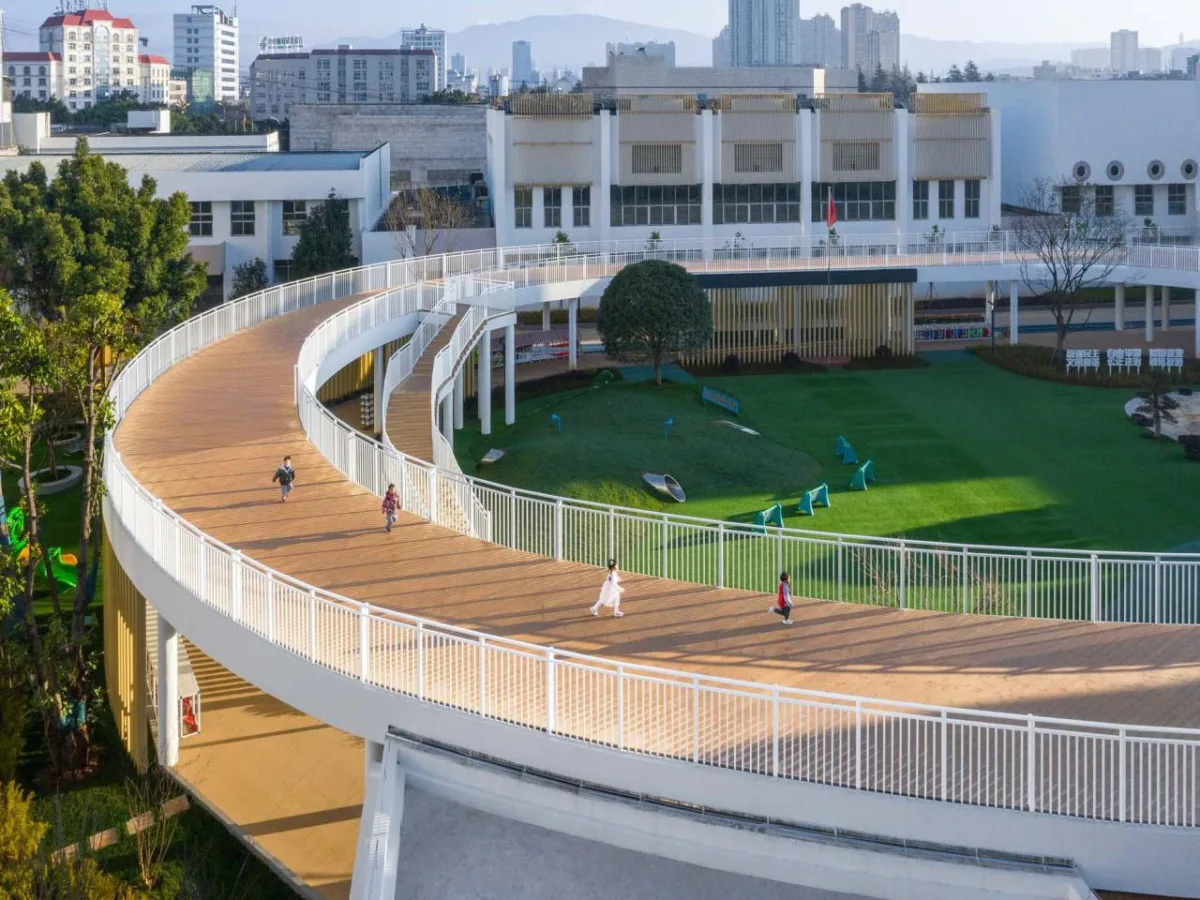 BIM建筑|云南省玉溪市第一幼儿园教育集团桂山园更新 / 上海思序建筑规划设计