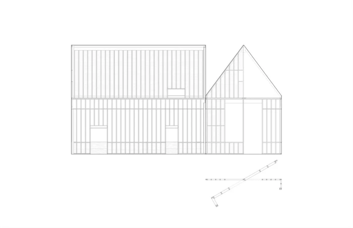 BIM建筑|布鲁日双联画展亭 / PARA