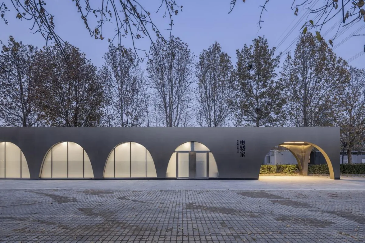BIM建筑|北京奥林匹克森林公园跑者服务站 / TEMP建筑设计工作室