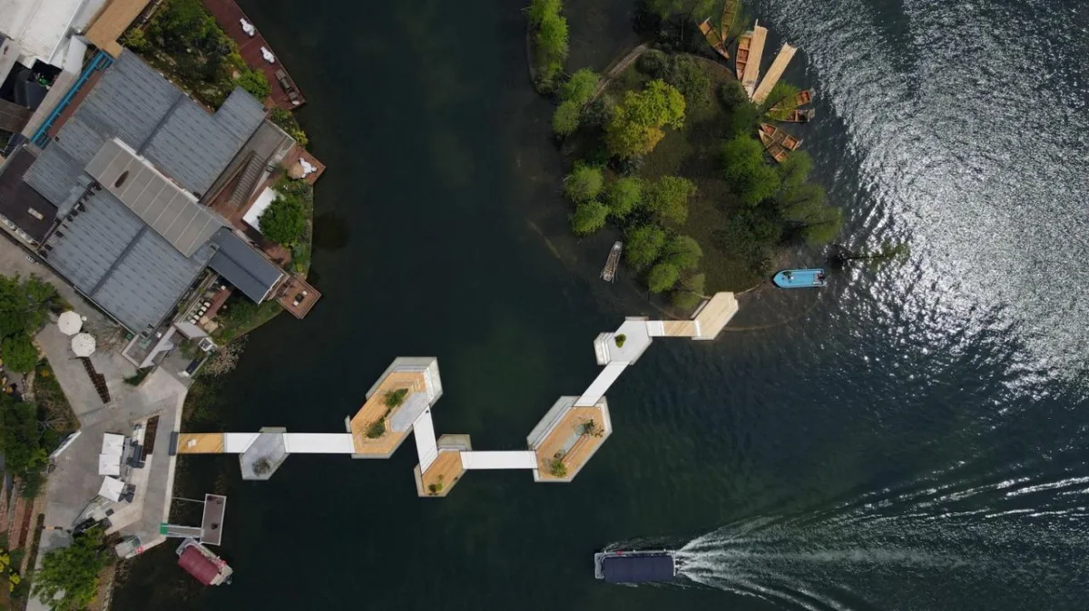 BIM建筑|成都麓湖天空浮岛 / unarchitecte