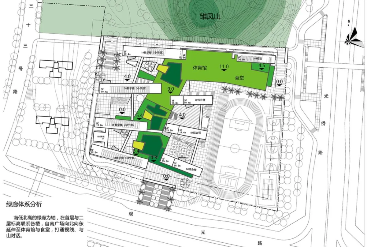 BIM建筑|深圳光明新区凤凰学校 / 深圳大学建筑设计研究院“钟中+钟波涛”工作室