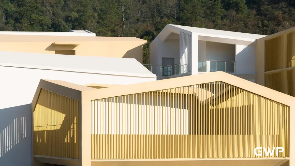 BIM建筑|临风展翼，载梦启航——临安风之谷国际营地 / GWP