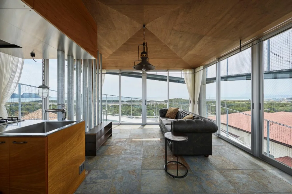 BIM建筑|坡道环绕建筑，鹄沼-Y之家/ KANIUE