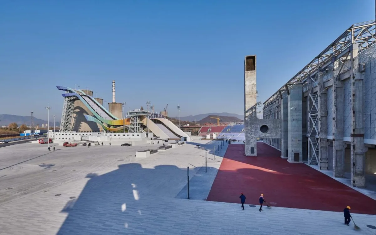 BIM建筑|首钢滑雪大跳台中心 / 清华大学建筑设计研究院
