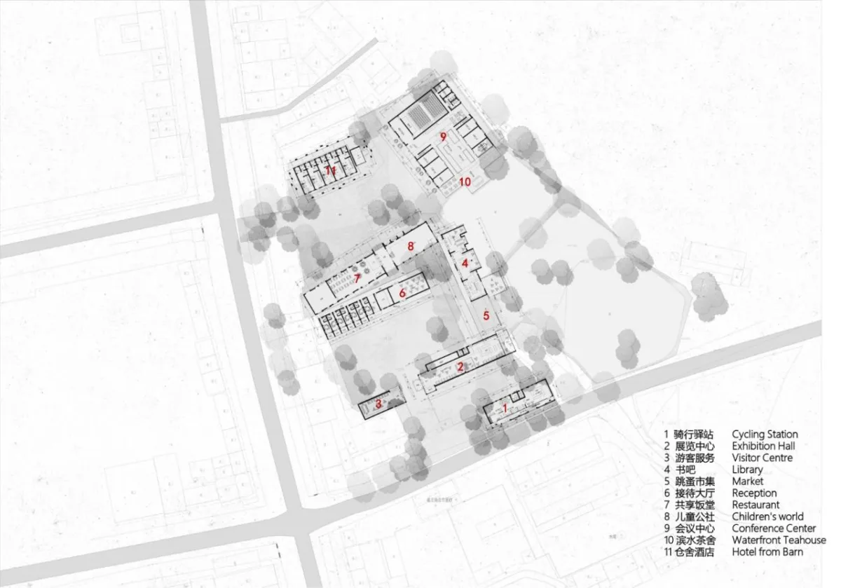 BIM建筑|大别山乡村会客厅 / 禾秣设计