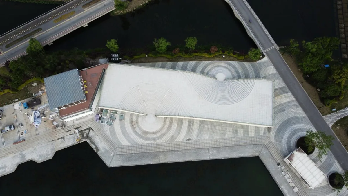 BIM建筑|银杏天鹅湖游船码头 / 禾下建筑