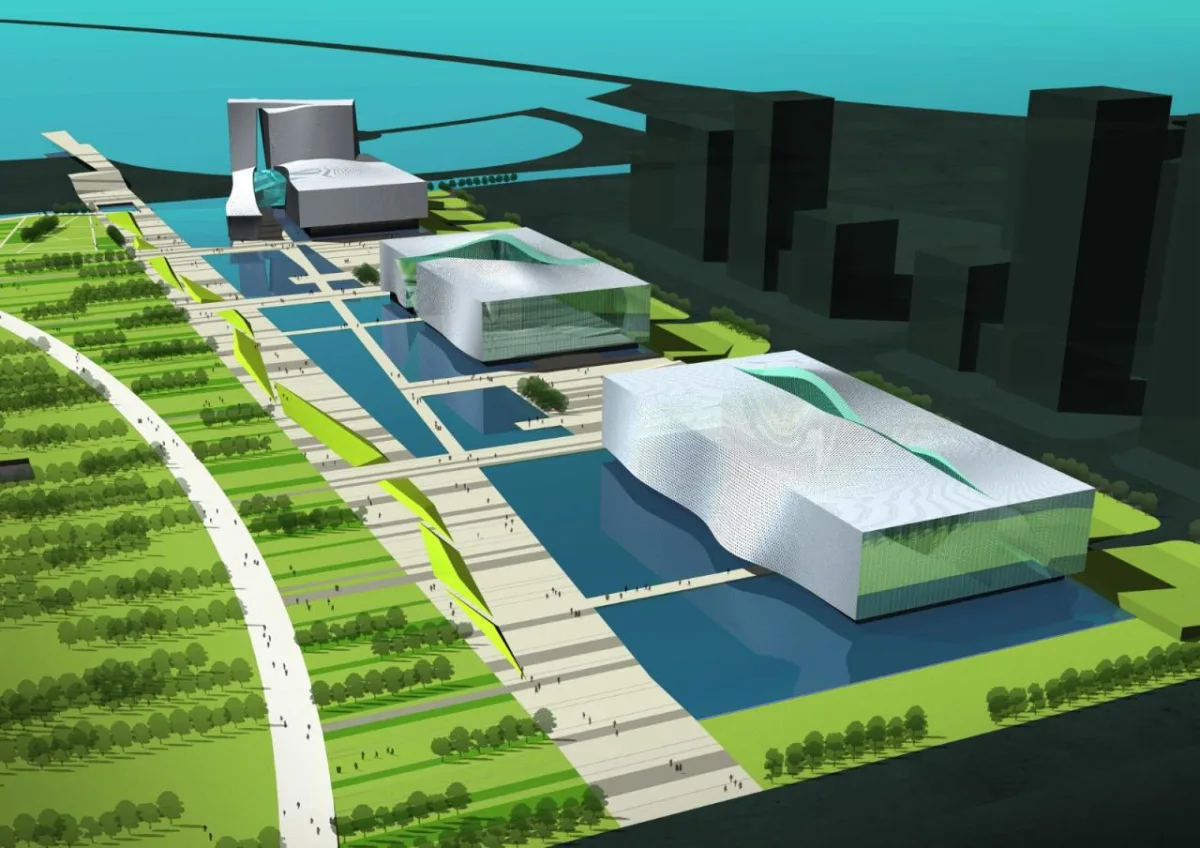 BIM建筑|深圳宝安文化区演艺中心 / 严迅奇建筑师事务所