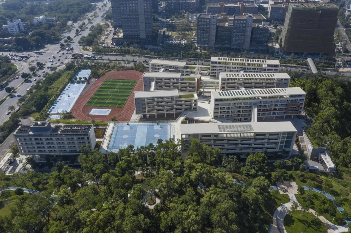 BIM建筑|深圳光明新区凤凰学校 / 深圳大学建筑设计研究院“钟中+钟波涛”工作室