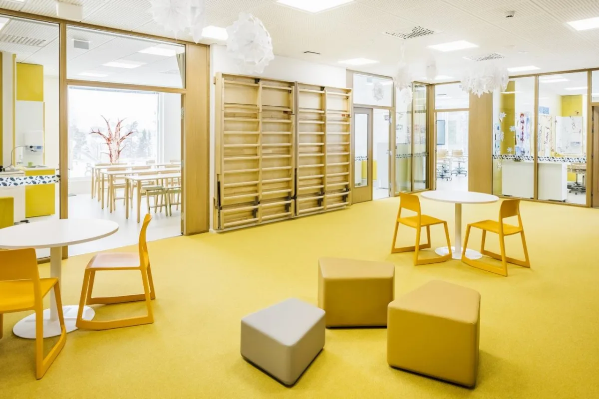 BIM建筑|汉卡萨尔米学校 / Parviainen Architects