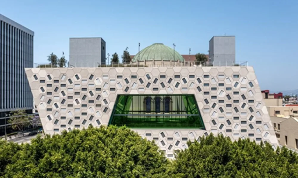 BIM建筑|OMA设计洛杉矶犹太神庙扩建项目