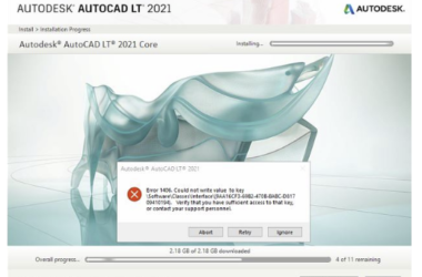 BIM技巧|Autodesk安装失败原因分析：在课程中安装Autodesk软件时出错1406-BIM建筑网