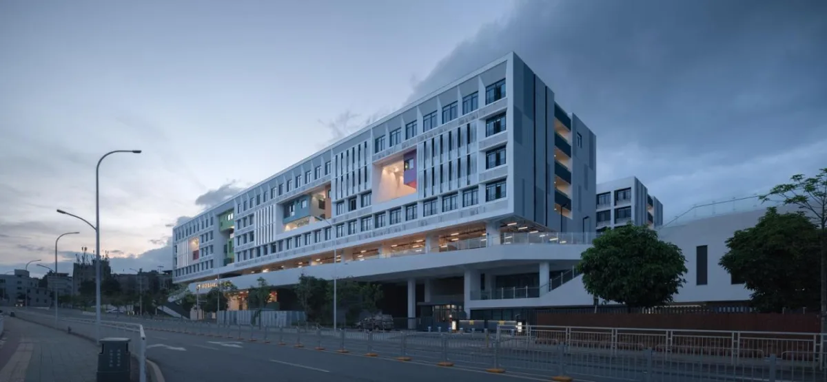 BIM建筑|深圳市龙华区行知中学 / 筑博设计-联合公设