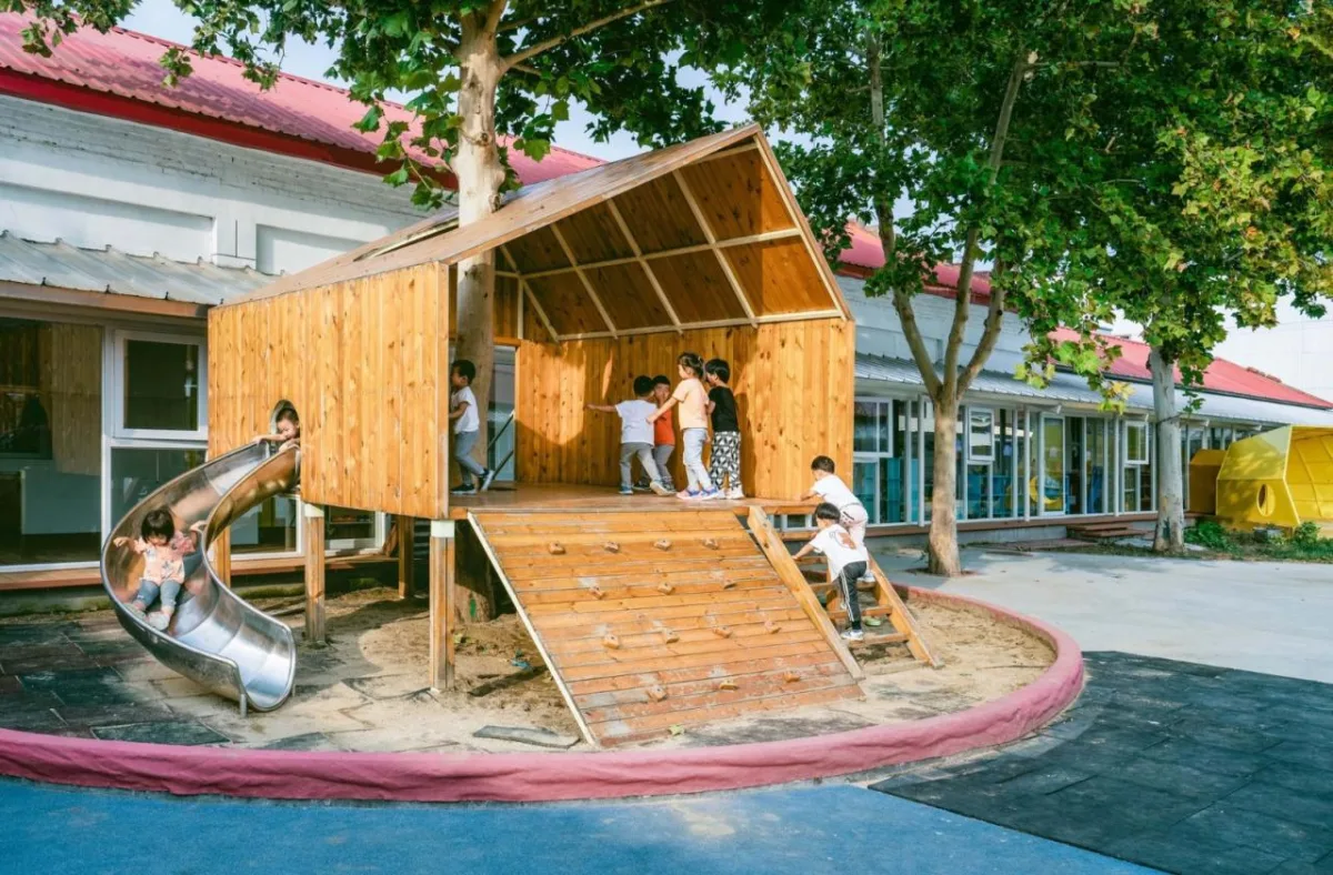 BIM建筑|献县阳光幼儿园 / 众建筑