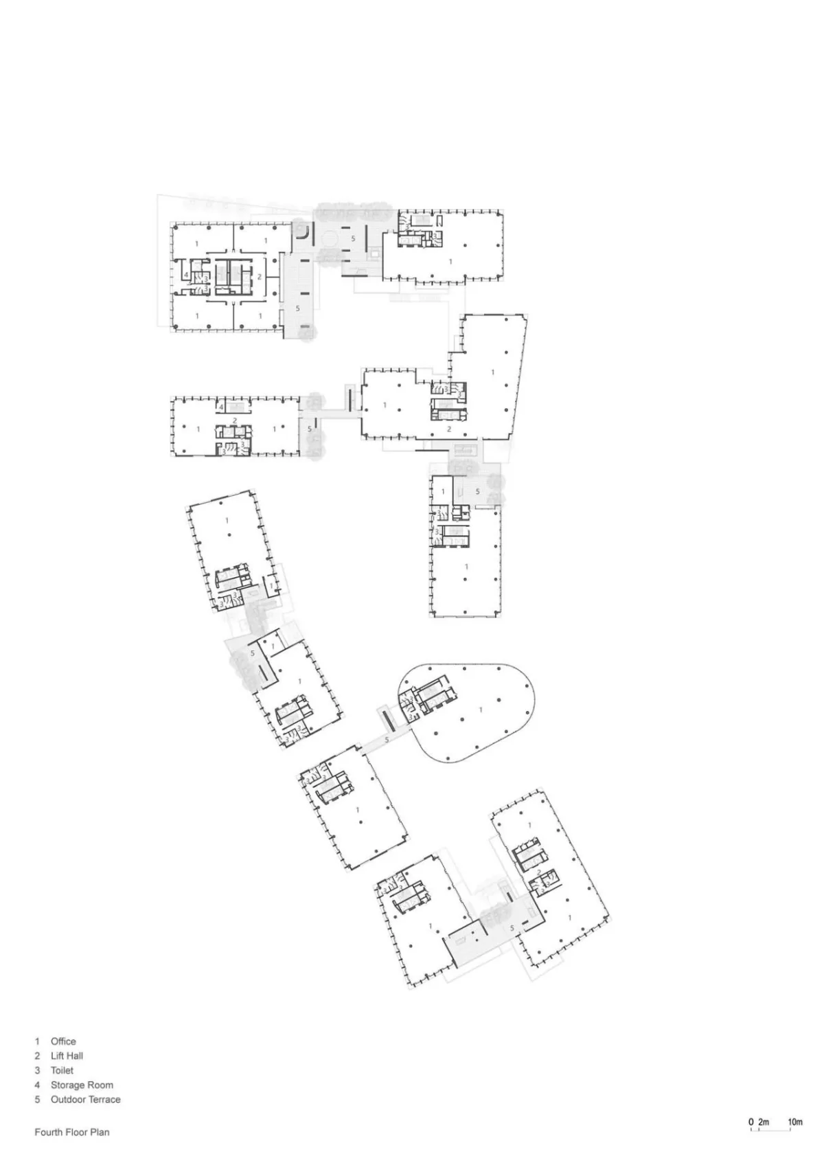 BIM建筑|成都麓湖漂浮总部办公楼 / 直向建筑