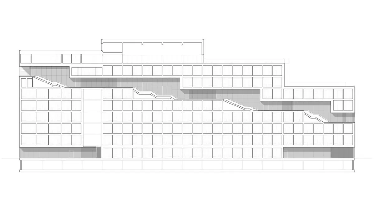 BIM建筑|莫里永学生宿舍 / 隈研吾建筑都市设计事务所 + CCHE