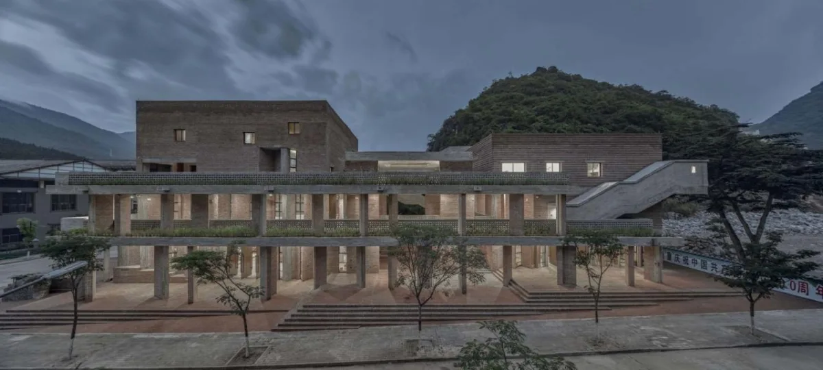 BIM建筑|江华瑶族水口镇如意村文化服务中心及特色工坊 / 地方工作室