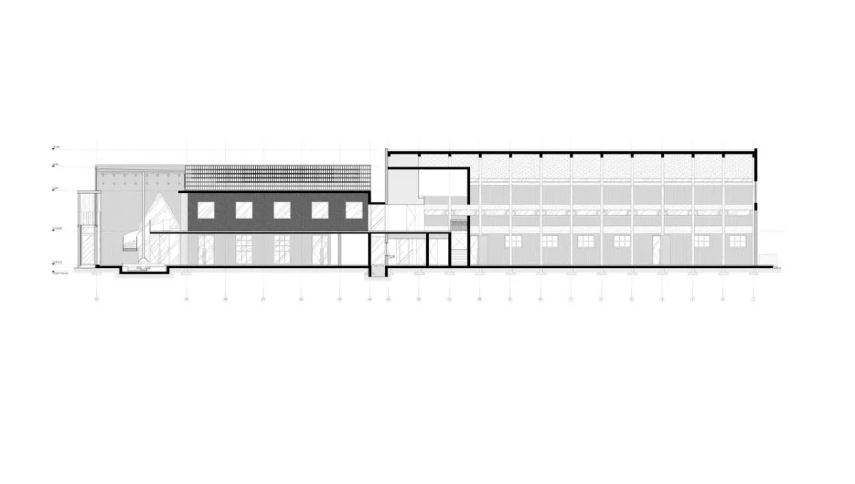 BIM建筑|龙游溪口镇乡村未来社区多功能体育馆+陶瓷专家工作站改造 / 上海严旸建筑设计工作室