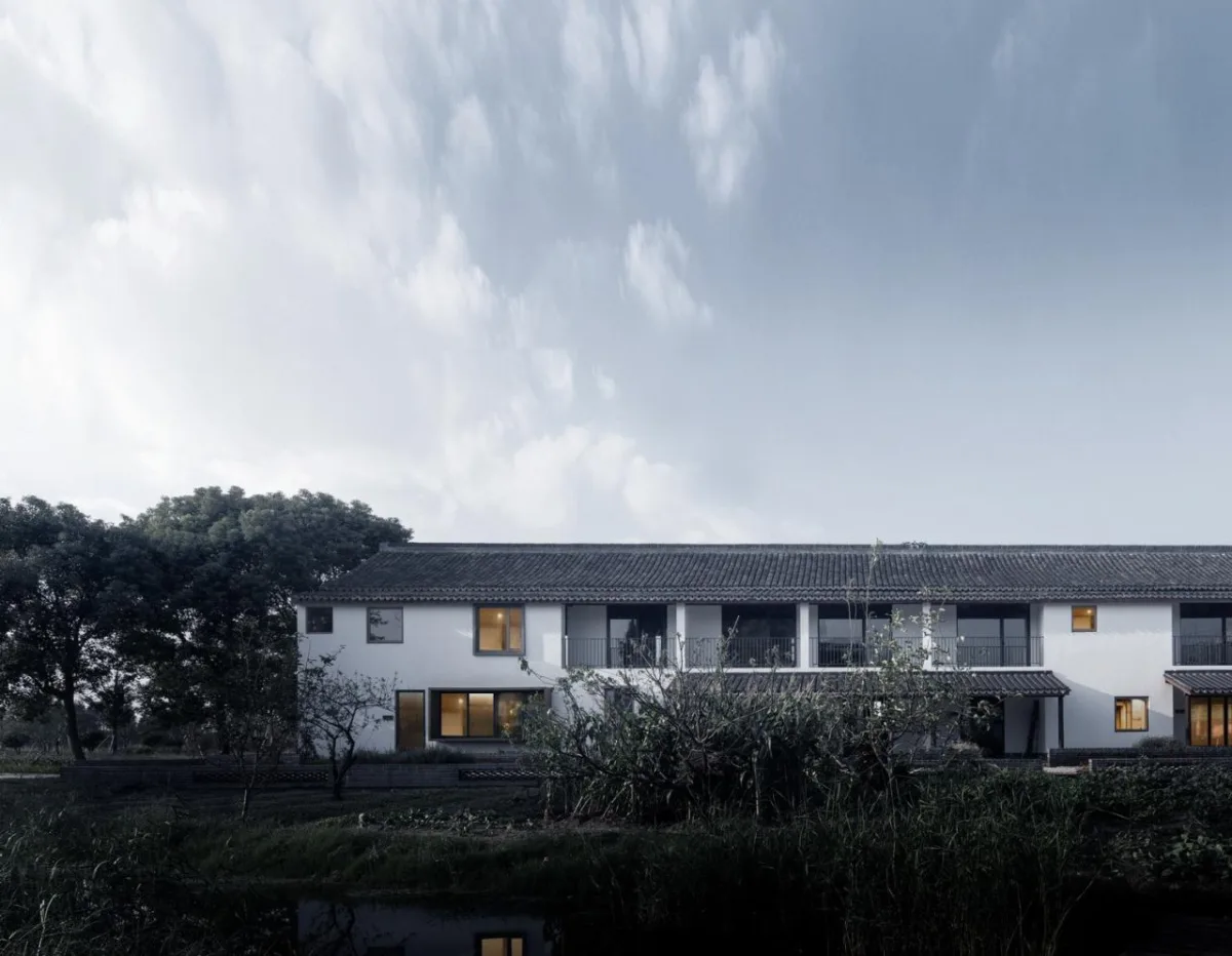 BIM建筑|低成本整村改造实践：上海奉贤李窑村乡村振兴 / 水石设计