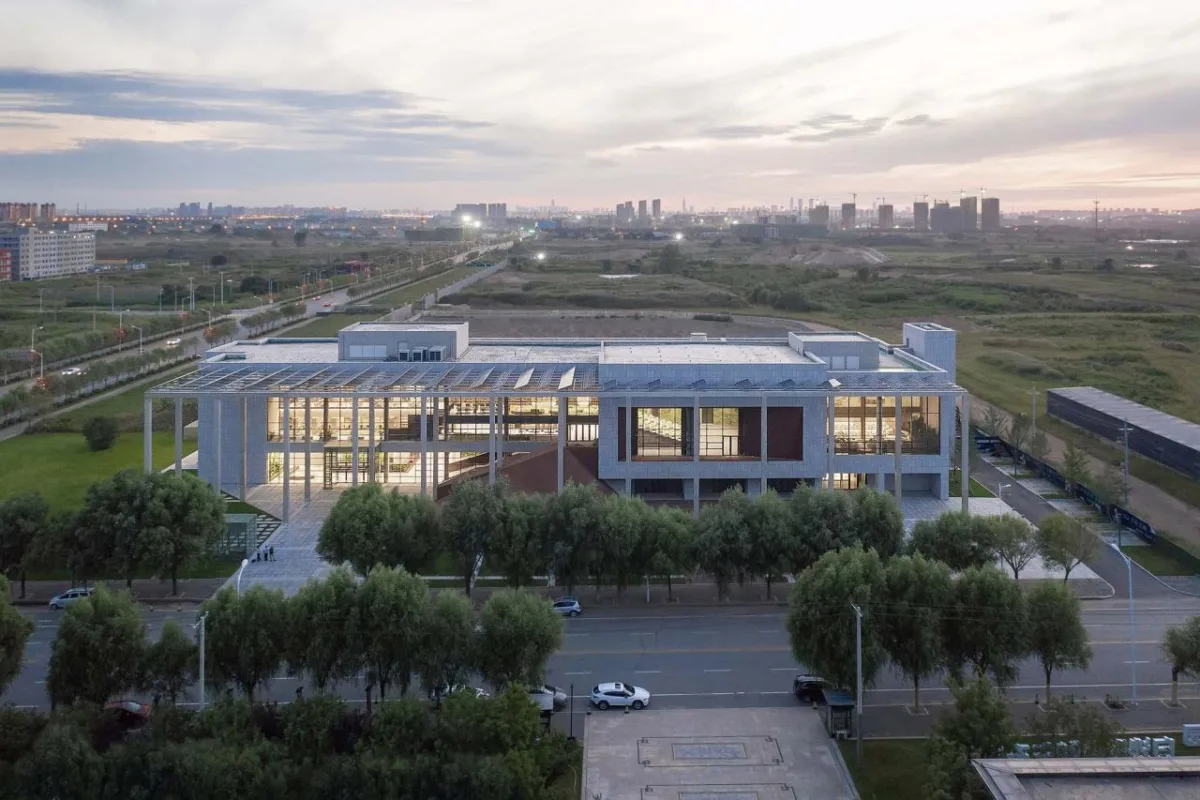 BIM建筑|白沙岛金融生态小镇社区中心 / URBANUS都市实践