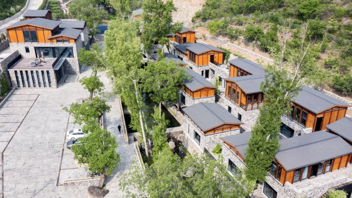 BIM建筑|隐北野奢酒店 / Penda China