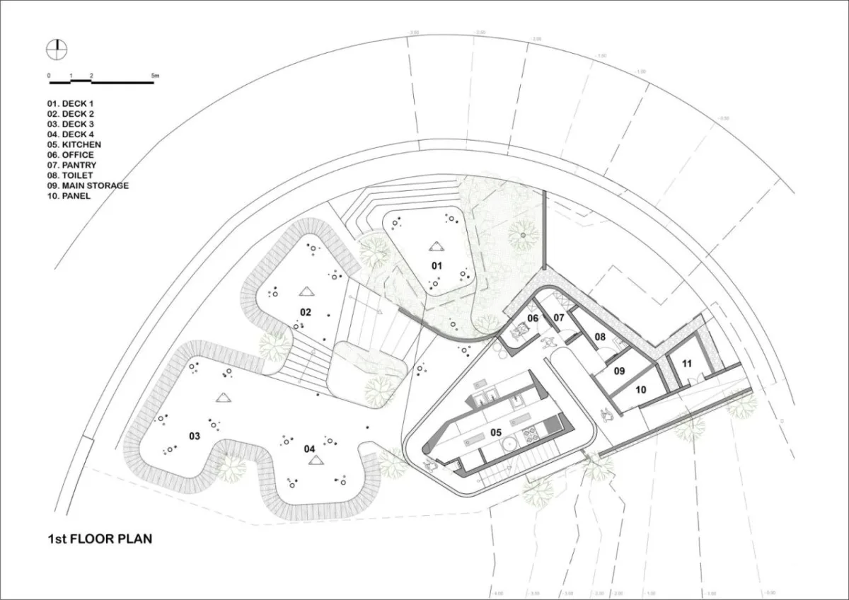 BIM建筑|WYAH 艺术与创意空间 / PARISAULI ARSITEK STUDIO