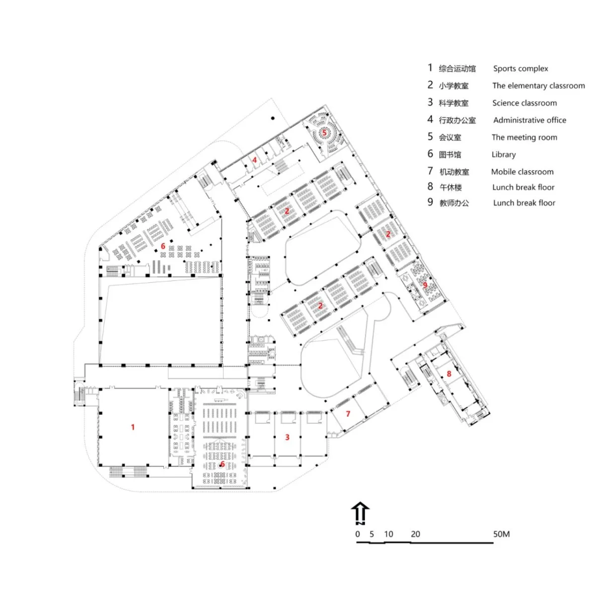 BIM建筑|深圳市坪山区东部湾区实验学校 / 申都设计