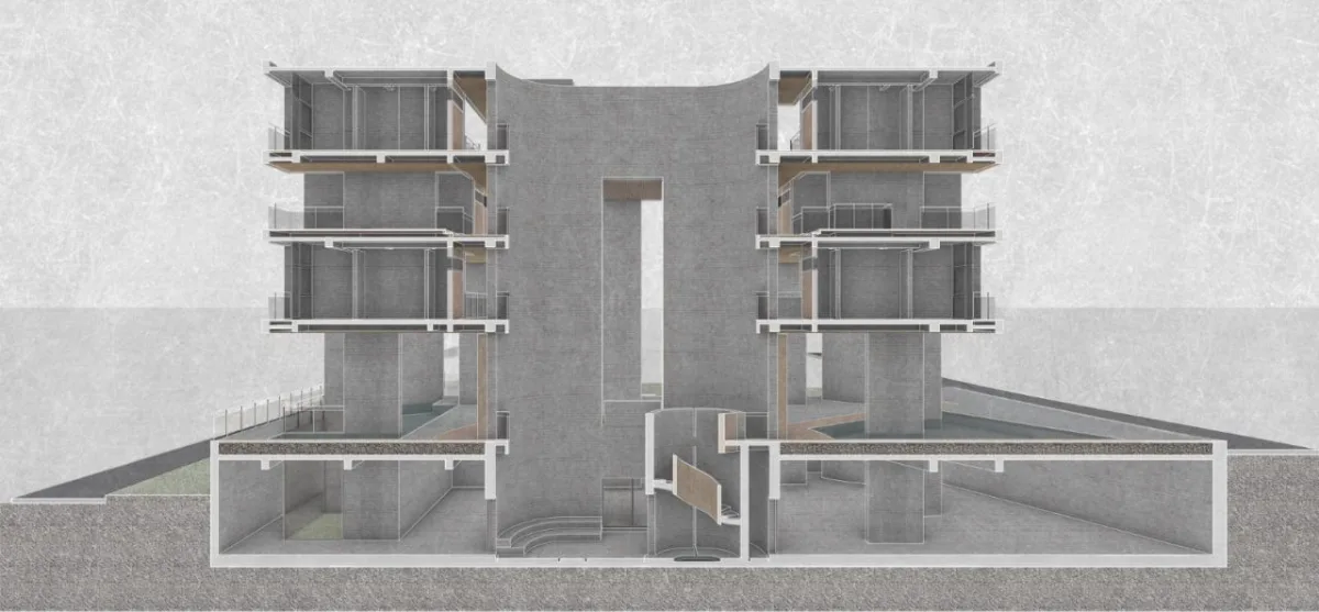 BIM建筑|围城酒店：酒店与文学 / 南旭