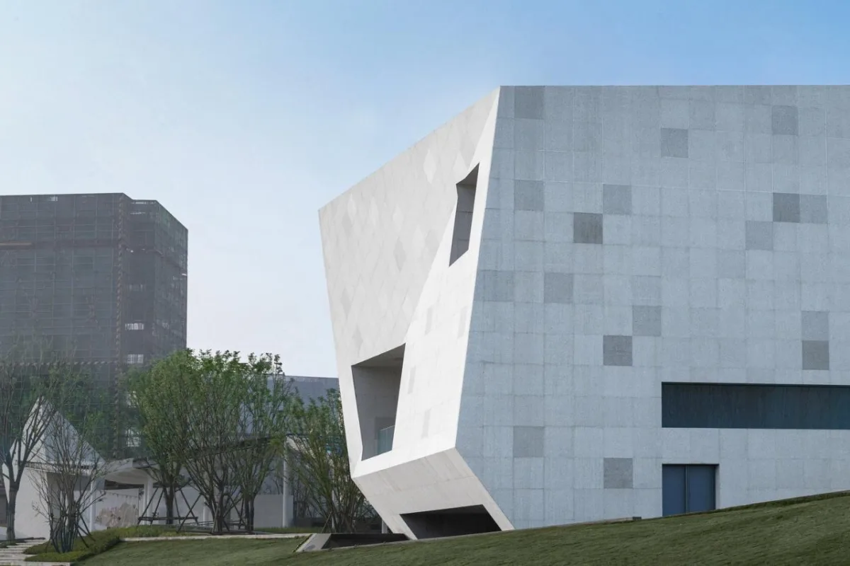 BIM建筑|花山白石美术馆 / PTA上海柏涛