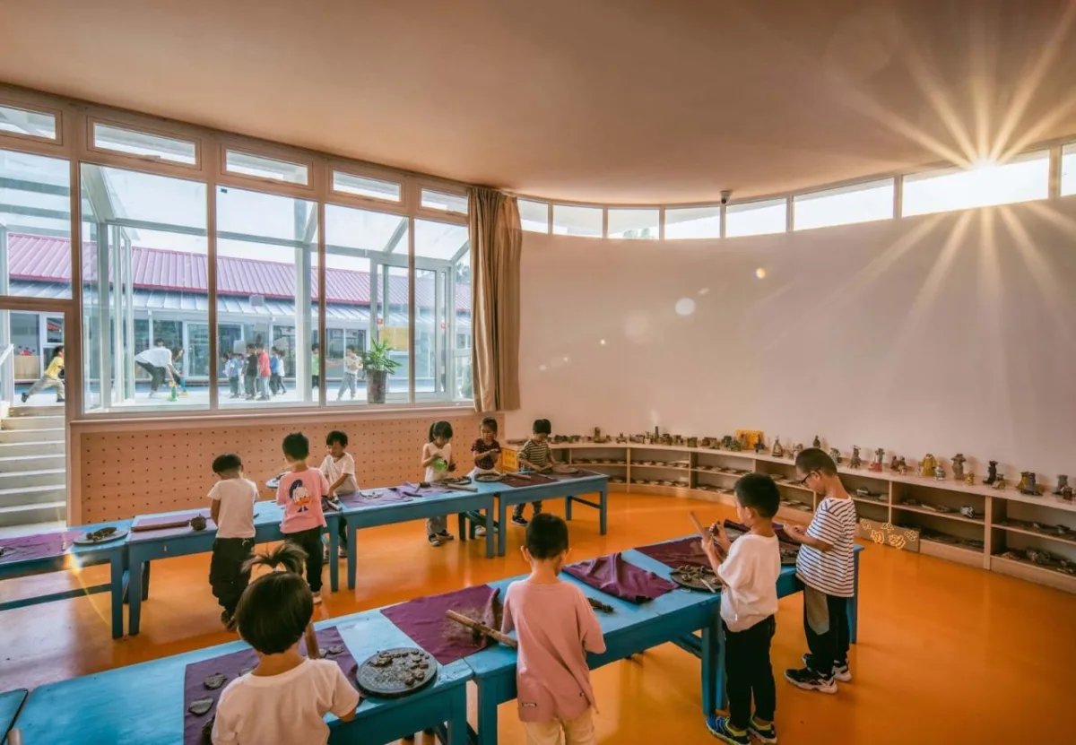 BIM建筑|献县阳光幼儿园 / 众建筑